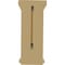 Ekena Millwork 7 1/2"W x 8"D x 17"H Charleston Mission Corbel, Alder COR07X08X17TRAL - alternate 3